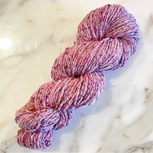 Handspun Wool Blend Bulky Weight Yarn in Tweed